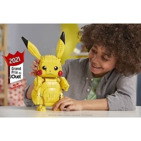 Mega Construx - Pokémon - Pikachu Géant - jouet de construction - 8 ans et + JAUNE 6 - vertbaudet enfant 