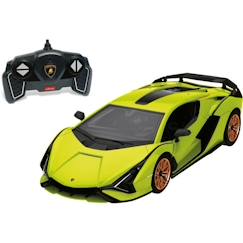 Jouet-Jeux d'imagination-Voiture radiocommandée Lamborghini Sian à assembler - Mondo Motors - échelle 1:18ème