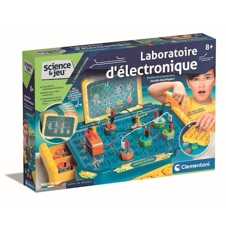 Clementoni - Laboratoire électronique - 52660 BLEU 1 - vertbaudet enfant 
