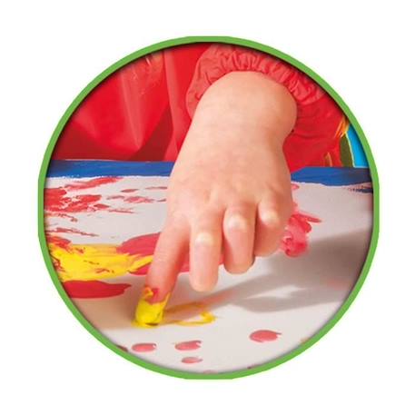 Peinture à doigts SES CREATIVE ECO - 4 couleurs - À partir de 2 ans VERT 3 - vertbaudet enfant 