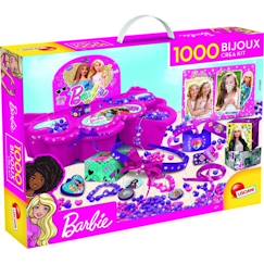 Jouet-Kit bijoux - Barbie - LISCIANI - Perles, charms et pendentifs - Rose - Pour enfant