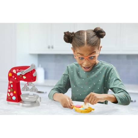 Play-Doh Kitchen Creations, Robot pâtissier, jouet de pâte à modeler avec accessoires de cuisine factices JAUNE 3 - vertbaudet enfant 