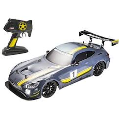 Jouet-Jeux d'imagination-Véhicules, garages, circuits et trains-MONDO Voiture radiocommandée Mercedes AMG GT3 - Echelle 1:10 - A partir de 8 ans
