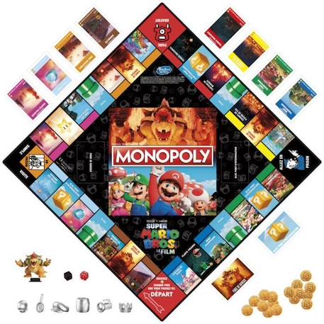 Monopoly Super Mario, le film - Jeu de plateau - A partir de 2 joueurs - Dès 8 ans ROUGE 2 - vertbaudet enfant 