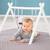 ROBA Portique d'eveil pour bébé - incl. set de pendentifs 'roba Style' gris clair – arche de jeu en bois massif laqué BLANC 2 - vertbaudet enfant 