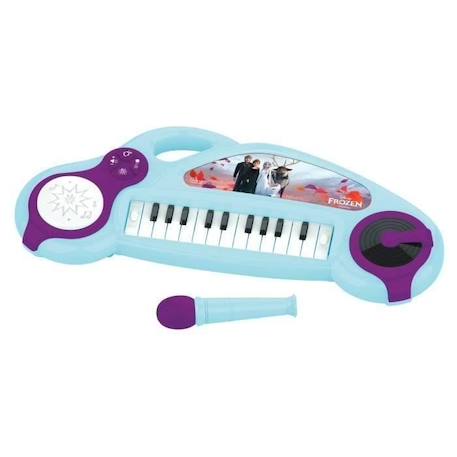 Piano électronique pour enfants La Reine des Neiges avec effets lumineux VIOLET 1 - vertbaudet enfant 