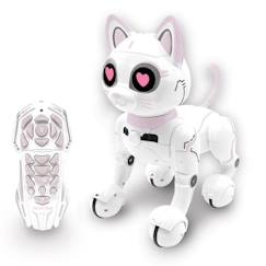Jouet-Jeux éducatifs-Robot chat Power Kitty - LEXIBOOK - Programmable, tactile, avec télécommande et contrôle gestuel