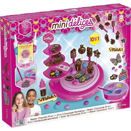 Mini Délices - Atelier Chocolat 10 En 1 - Cuisine Créative - Lansay ROSE 1 - vertbaudet enfant 