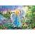 Puzzle Fantastique 1000 pièces - EDUCA - La Princesse Et La Licorne - Bleu - A partir de 12 ans - Enfant BLEU 2 - vertbaudet enfant 