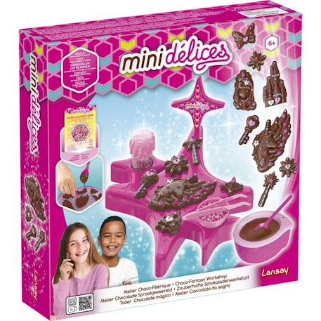 Mini Délices - Atelier Choco-Féerique - Cuisine Créative - Dès 6 ans - Lansay ROSE 1 - vertbaudet enfant 