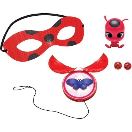 BANDAI Miraculous Ladybug - Set de déguisement transformation Ladybug ROUGE 2 - vertbaudet enfant 