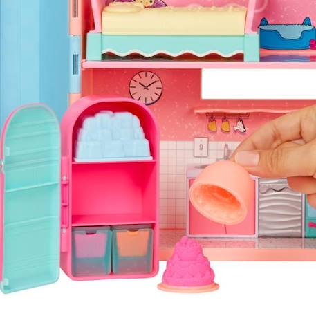 L.O.L. Surprise - Maison de poupée Squish Sand - Sable magique réutilisable - Pour poupées 7,5 cm ROSE 3 - vertbaudet enfant 