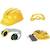 Set d'accessoires de bricolage Bosch avec casque, 4 pièces - KLEIN - 8537 JAUNE 1 - vertbaudet enfant 