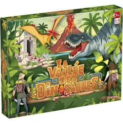 Jouet-Jeux de société-Jeu de magie et télépathie - LANSAY - La Vallée des dinosaures - Mixte - A partir de 7 ans