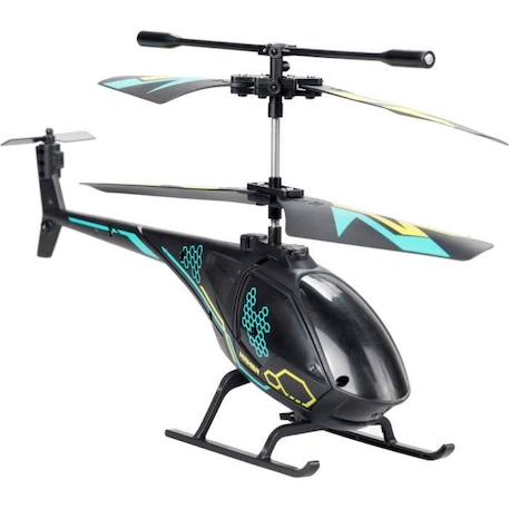 Hélicoptère télécommandé AIR MAMBA - FLYBOTIC - Technologie infrarouge - 2 canaux - Noir et bleu NOIR 1 - vertbaudet enfant 