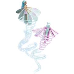 Jouet-Jeux d'imagination-Figurine SKY DANCERS Lucy et son lapin - Poupée à fonction pour enfant de 6 ans - Multicolore