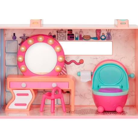 L.O.L. Surprise - Maison de poupée Squish Sand - Sable magique réutilisable - Pour poupées 7,5 cm ROSE 6 - vertbaudet enfant 