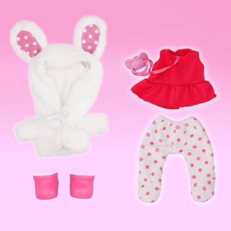 Poupon interactif Cry Babies Dressy Coney - IMC TOYS - Rose - 18 mois et plus ROSE 3 - vertbaudet enfant 