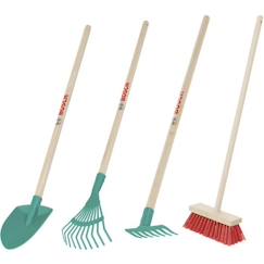 Outils de jardinage Bosch en bois et plastique, 4 pièces - KLEIN - 2794  - vertbaudet enfant