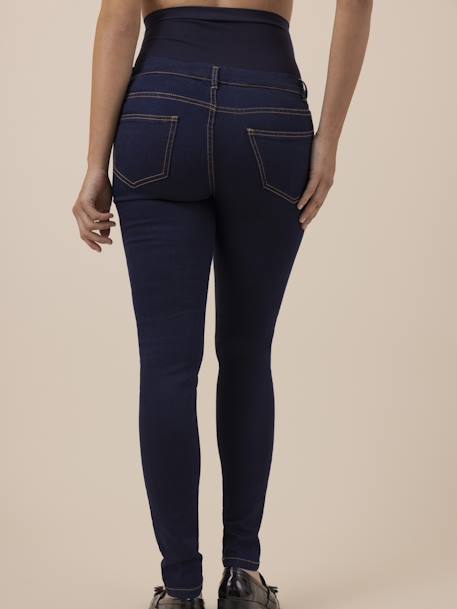 Jean grossesse slim bandeau sans coutures Clint bleu jean 3 - vertbaudet enfant 