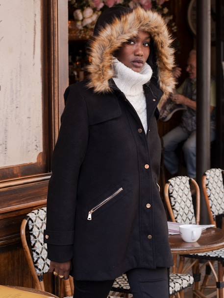 Manteau grossesse évolutive Pedro noir 3 - vertbaudet enfant 