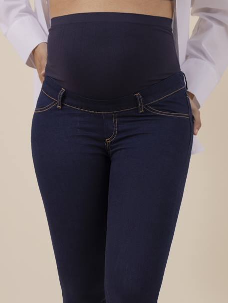 Jean grossesse slim bandeau sans coutures Clint bleu jean 2 - vertbaudet enfant 
