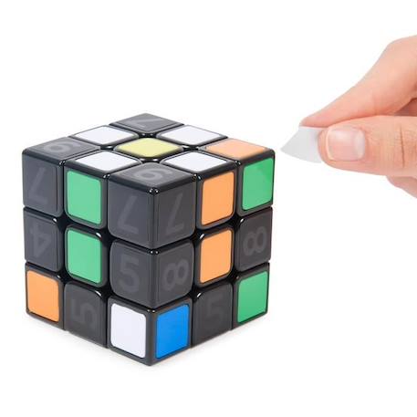 Rubik's Cube 3x3 Méthode simplifiée - RUBIK'S - Coach - Pédagogique - Multicolore - Garantie 2 ans BLANC 2 - vertbaudet enfant 