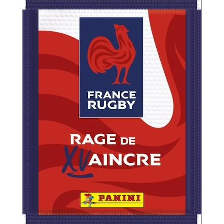 Coffret Collector Rugby Equipe de France-Rage de Vaincre 1 Album + 18 Pochettes + 3 Cartes Edition Limitée - PANINI BLANC 2 - vertbaudet enfant 
