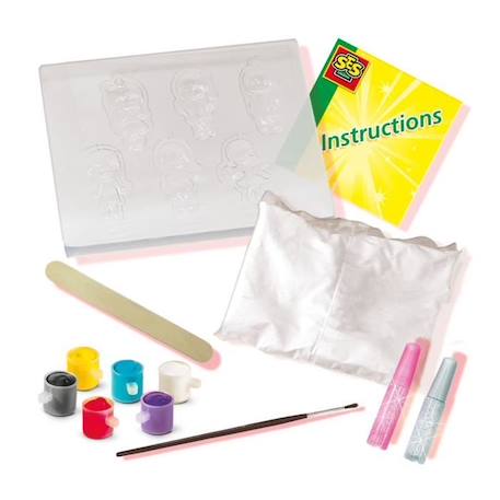Kit de moulage et peinture Fashionistas - Mixte - A partir de 5 ans - Multicolore - Blanc BLANC 1 - vertbaudet enfant 