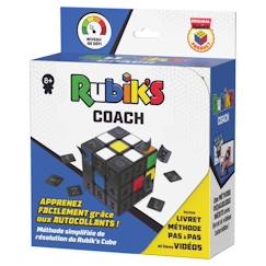 -Rubik's Cube 3x3 Méthode simplifiée - RUBIK'S - Coach - Pédagogique - Multicolore - Garantie 2 ans