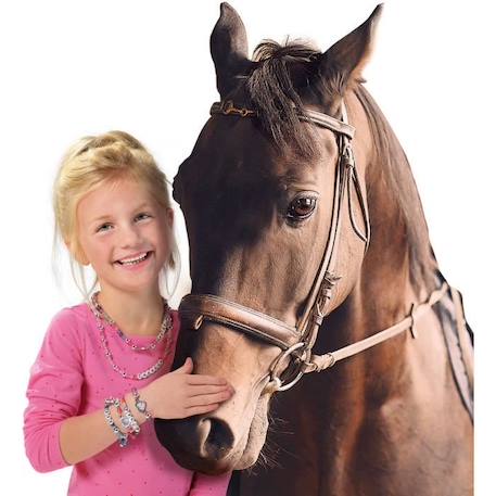 Bijou pour enfant - J’aime les chevaux - Studio de joaillerie - Jaune - Multicolore - À partir de 5 ans JAUNE 3 - vertbaudet enfant 