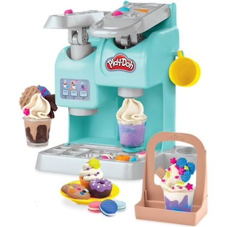 Play-Doh - Kitchen Creation - Mon super café - Machine à café jouet pour enfants dès 3 ans BLEU 1 - vertbaudet enfant 
