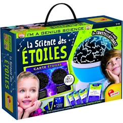 -Kit Scientifique et Educatif - Lisciani - I'm a Genius Science - La Science des Etoiles - Planétarium Electronique - Observation de