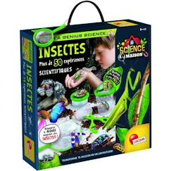 Jouet-Jeux éducatifs-Jeux scientifiques et multimédia-Génius Science - jeu scientifique - les insectes - LISCIANI