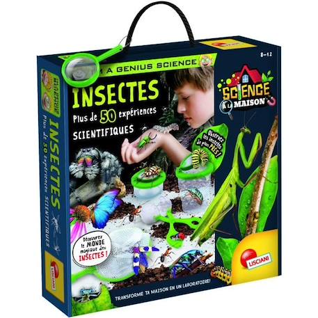 Génius Science - jeu scientifique - les insectes - LISCIANI NOIR 1 - vertbaudet enfant 