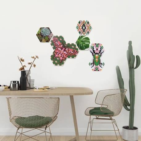 SES CREATIVE - Beedz Art - Hex tiles botanique BLANC 5 - vertbaudet enfant 
