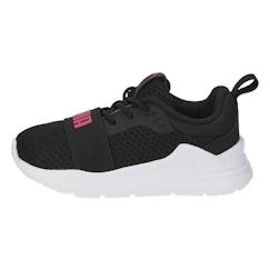 Chaussures-Chaussures garçon 23-38-Baskets, tennis-Basket à Lacets Enfant Puma Wired Run Ac