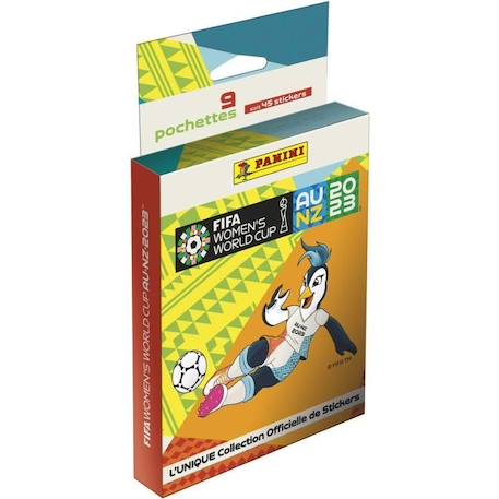 Boîte de 9 pochettes Coupe de monde féminine de la  FIFA 2023™ - PANINI BLANC 1 - vertbaudet enfant 