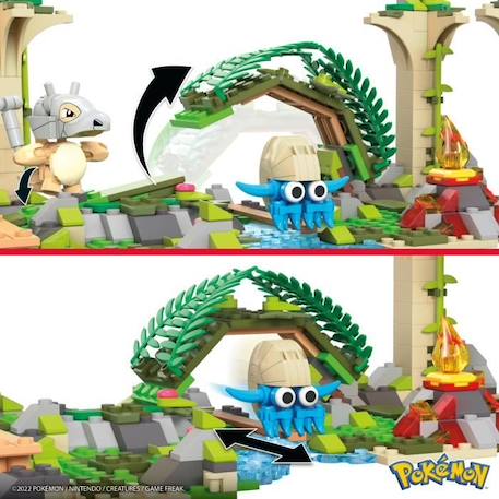 Mega Construx - Pokémon - Les Ruines Oubliées - jouet de construction - 7 ans et + VERT 5 - vertbaudet enfant 