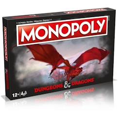 Jouet-MONOPOLY - DUNGEONS & DRAGONS - Jeu de plateau