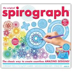 Spirograph - Coffret classique 30 pièces - Silverlit - Art et mathématiques - À partir de 8 ans  - vertbaudet enfant