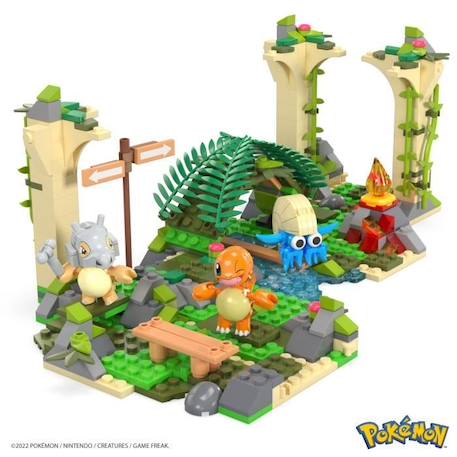 Mega Construx - Pokémon - Les Ruines Oubliées - jouet de construction - 7 ans et + VERT 2 - vertbaudet enfant 