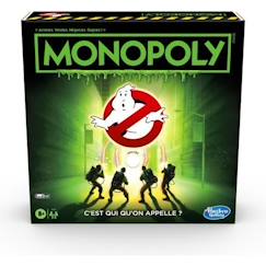 Jouet-Jeux de société-Jeux classiques et de réflexion-MONOPOLY - édition Ghostbusters S.O.S Fantômes pour enfants - dès 8 ans
