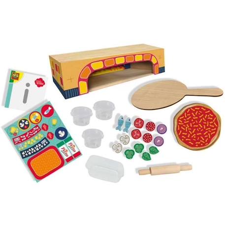 SES CREATIVE - Kit de jeu four à pizza ORANGE 2 - vertbaudet enfant 