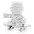 Tech Deck - Coffret 25e Anniversaire - 8 finger skates - Mixte - Blanc - Autocollants inclus BLANC 4 - vertbaudet enfant 