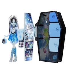 Monster High - Casiers Secrets de Frankie Stein Look Irisé - Poupée - MONSTER HIGH - HNF75  - vertbaudet enfant