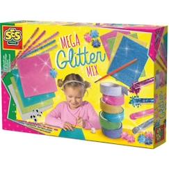 Jouet-Kit de bricolage à paillettes SES CREATIVE - Garçon et fille - Plus de 5 ans - Multicolore