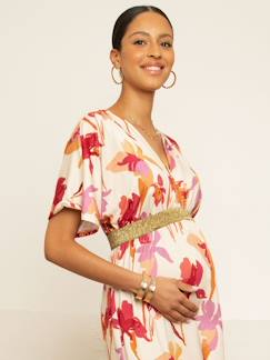 Vêtements de grossesse-Allaitement-Robe grossesse Felicineor ENVIE DE FRAISE