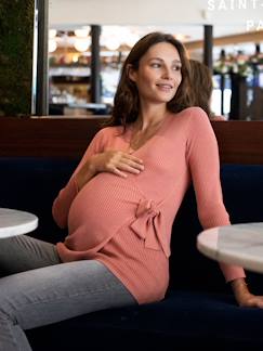 Vêtements de grossesse-Allaitement-Pull grossesse Laurent ENVIE DE FRAISE