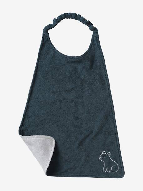 Lot de 3 grands bavoirs bleu grisé 6 - vertbaudet enfant 